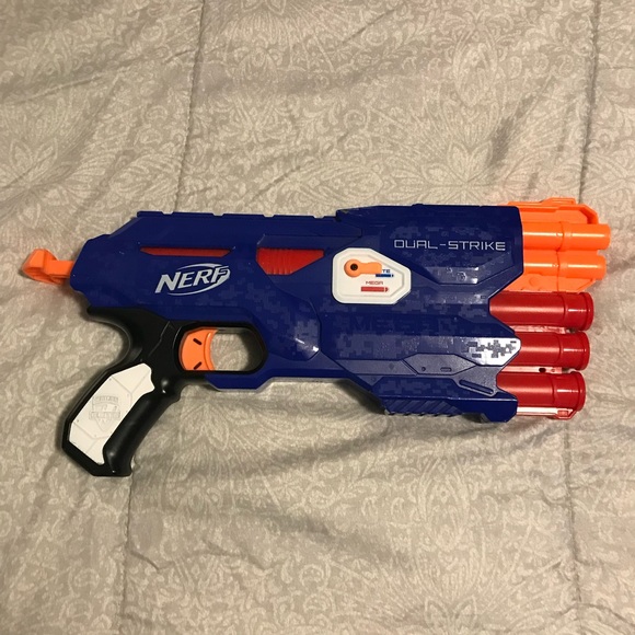 Nerf Gun Dual Strike Kids Toy Boys - Picture 2 of 10